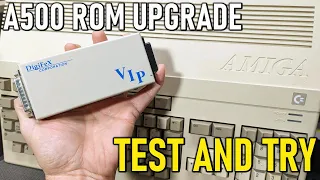 Corroded Amiga 500 Rev 5 (w/512k ROM upgrade and S-Video out)