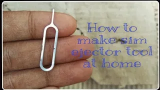 How to make sim ejector tool #shorts