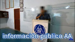 Información publica de AA ( Alcohólicos Anónimo )