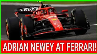 CONFIRMED!  ADRIAN NEWEY HAS LEFT RED BULL AND IS ON HIS WAY TO FERRARI!  - F1 2024