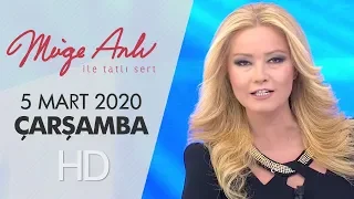 Müge Anlı ile Tatlı Sert 5 Mart 2020  | Perşembe