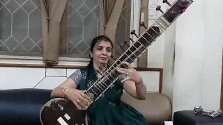 Ehsaan Tera Hoga Mujh Par | Junglee | Sitar Cover | Instrumental | Monika Paurana