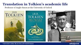 Tolkien keynote lecture: J. R. R. Tolkien's Old English Exodus