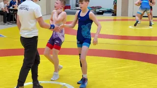 Wrestling / Ringen Einzelmeisterschaft Torgelow, Greco, Jugend B, 35 kg, Schreiner - Kromm