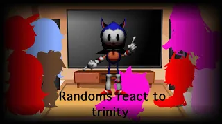 Randoms react to trinity ft. Wastanky