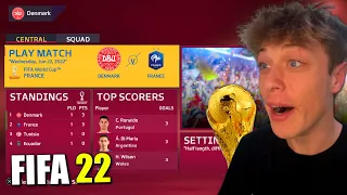 Jeg Spillede Det Nye VM 2022 Gamemode i FIFA 22... | Dansk FIFA 22