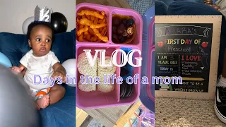 VLOG: Days in the life of a mom, first day of school, Kairo turns 6 months, graco car seat unboxing