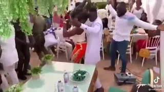 Groom Abandons bride and dances with another woman on their wedding day