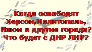 Когда освободят Херсон, Мелитополь, Изюм и другие города? Что будет с ДНР ЛНР?