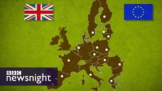 What would happen to world trade if UK left EU? BBC Newsnight