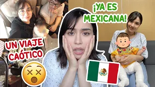 ¡MI BEBÉ YA ES MEXICANA! 🇲🇽 ¿Ya no es japonesa? 🤔 NUESTRO VIAJE CAÓTICO A TOKYO 😵 | Juli