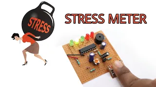 Stress meter | How to make Stress meter using LM3915