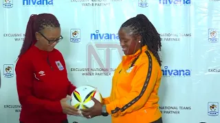 The Uganda Under 17 girls football team to take on Zambia