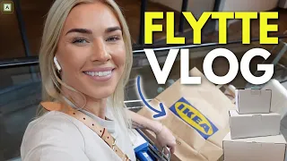 FLYTTEVLOG - En helg i min nye leilighet!