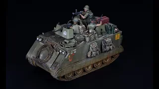 M113 APC vietnam war 1/72 Trumpeter - Vehicle Model