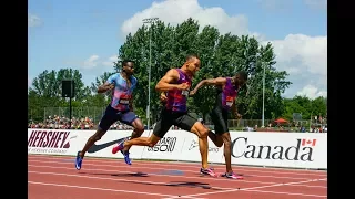 Men's 200m Final (De Grasse 19.96) - 2017 Canadian Championships