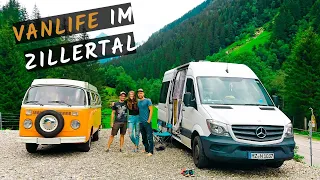 Wohnmobil Urlaub im Zillertal im Sommer 2020 | Vanlife Österreich am Schlegeisspeicher