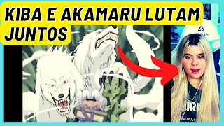 @Mariana Alpha React Kiba e Akamaru Lutam Juntos!