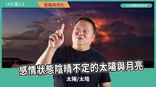 十四主星曜四化2.0 |太陽篇-太陰組合在夫妻宮遇上的愛恨情仇►國際紫微學會&大耕老師◄請開字幕