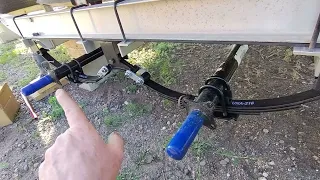Converting boat trailer to tandem axle (part 2)