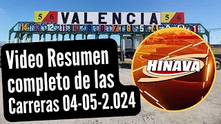 RESUMEN MAS COMPLETO VALENCIA desde la PARTIDA, carreras Sabado 04 de Mayo de 2024. Dividendos