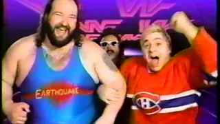 Earthquake & Dino Bravo Promo [1990-11-10]