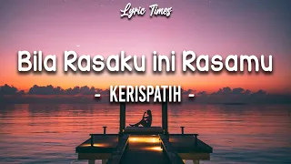 Bila Rasaku Ini Rasamu - Kerispatih (Indah Aqila Cover) | (LIRIK)