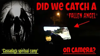 Did We Catch A Fallen Angel On Camera? 😱 #Fallenangels #Paranormal #Ghosts