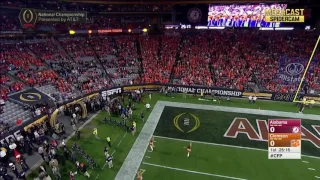 2015 CFP National Championship (Spider Cam Megacast) - #2 Alabama vs. #1 Clemson (HD)