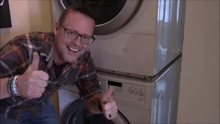 How to Lift a Stackable Dryer--Alone!