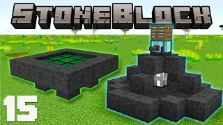 StoneBlock #15 - Солнечная панель + Карьер = Ресурсы | Выживание в Майнкрафт с модами