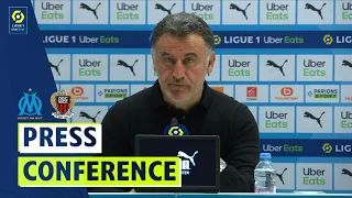 Press Conference OLYMPIQUE DE MARSEILLE - OGC NICE (2-1) / Week 29 - Ligue 1 Uber Eats / 2021-2022