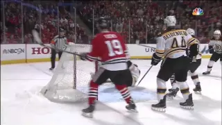 Incredible save by Rask @ Blackhawks