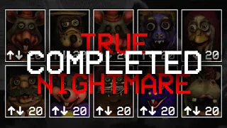 TRUE NIGHTMARE [10/20] COMPLETED! | Five Nights at Chuck E. Cheese: Rebooted