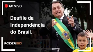 Jair Bolsonaro participa do Desfile da Independência do Brasil