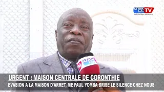 Urgen : Evasion à la maison d'arrêt de Conakry, ce qu' en sait Me Paul Yomba Kourouma
