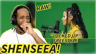 FIRST TIME HEARING Shenseea - 'Locked Up Freestyle' (raw) | REACTION!!!