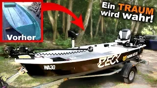 Pimp my Boat! Vom hässlichen Angelkahn zum Luxus-Bass-Boat | Angeln Maximal