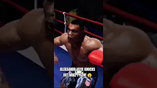 Oleksandr Usyk Knocks Out Mike Tyson! 😮 #Shorts | Fight Night Champion AI Simulation Gameplay