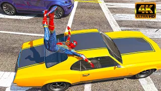 GTA 5 Iron Spiderman Ragdolls Compilation - Suck Smash Ragdolls Ep.71 ( Euphoria Physics)