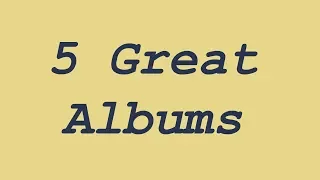 5 album recommendations (ep.7)