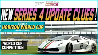 Forza Horizon 5 - NEW Series 4 WORLD CUP Update? - Update 4 Clues