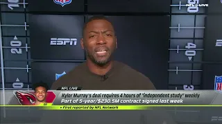 Ryan Clark can't believe Kyler Murray's mandatory studying: I do that with my 5th grader! | NFL Live