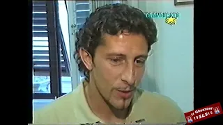 1999 IGOR PROTTI  PRESENTAZIONE LIVORNO CALCIO SERVIZIO TV  Silvio Lafuenti  Aldo Spinelli