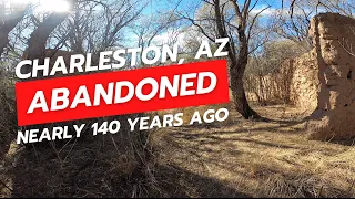 Hiking along the San Pedro to Charleston Ghost Town.