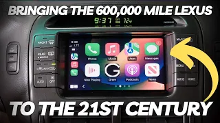Bringing the 600,000 Mile Lexus Into The 21st Century! Almost DONE!