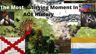 Most Satisfying Moment In AOE History | age of empires 3 definitive edition