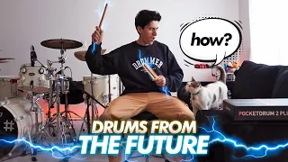 Play drums WITHOUT drums!  | Aeroband PocketDrum 2 Plus
