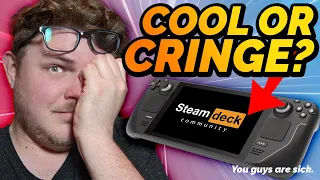Reacting to your BAD (and great) Steam Deck boot movies.