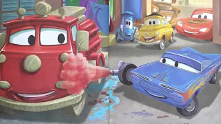 Disney Cars Book  Firefighters with Lightning McQueen | Kids Books Read Aloud